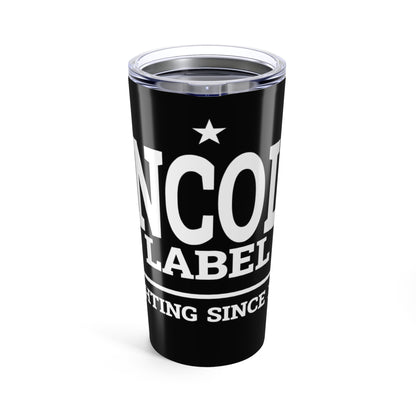 Stylish Insulated Tumbler, Modern Travel Mug, Gift for Coffee Lovers, Personalized Drinkware, Black Stainless Steel, Home & Office
