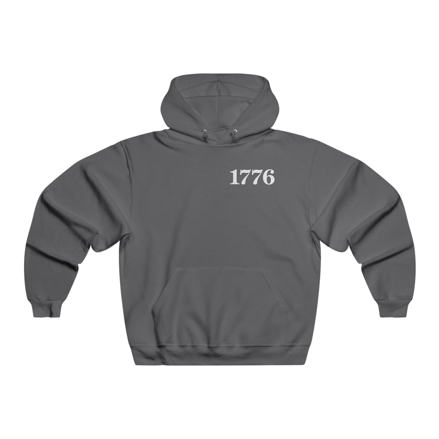 Patriotic Hoodie - Men's NUBLEND® Sweatshirt with 1776 Design, Comfortable Casual Wear, Perfect for Holidays and Gatherings, Great [...]