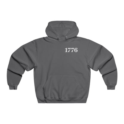 Patriotic Hoodie - Men's NUBLEND® Sweatshirt with 1776 Design, Comfortable Casual Wear, Perfect for Holidays and Gatherings, Great [...]