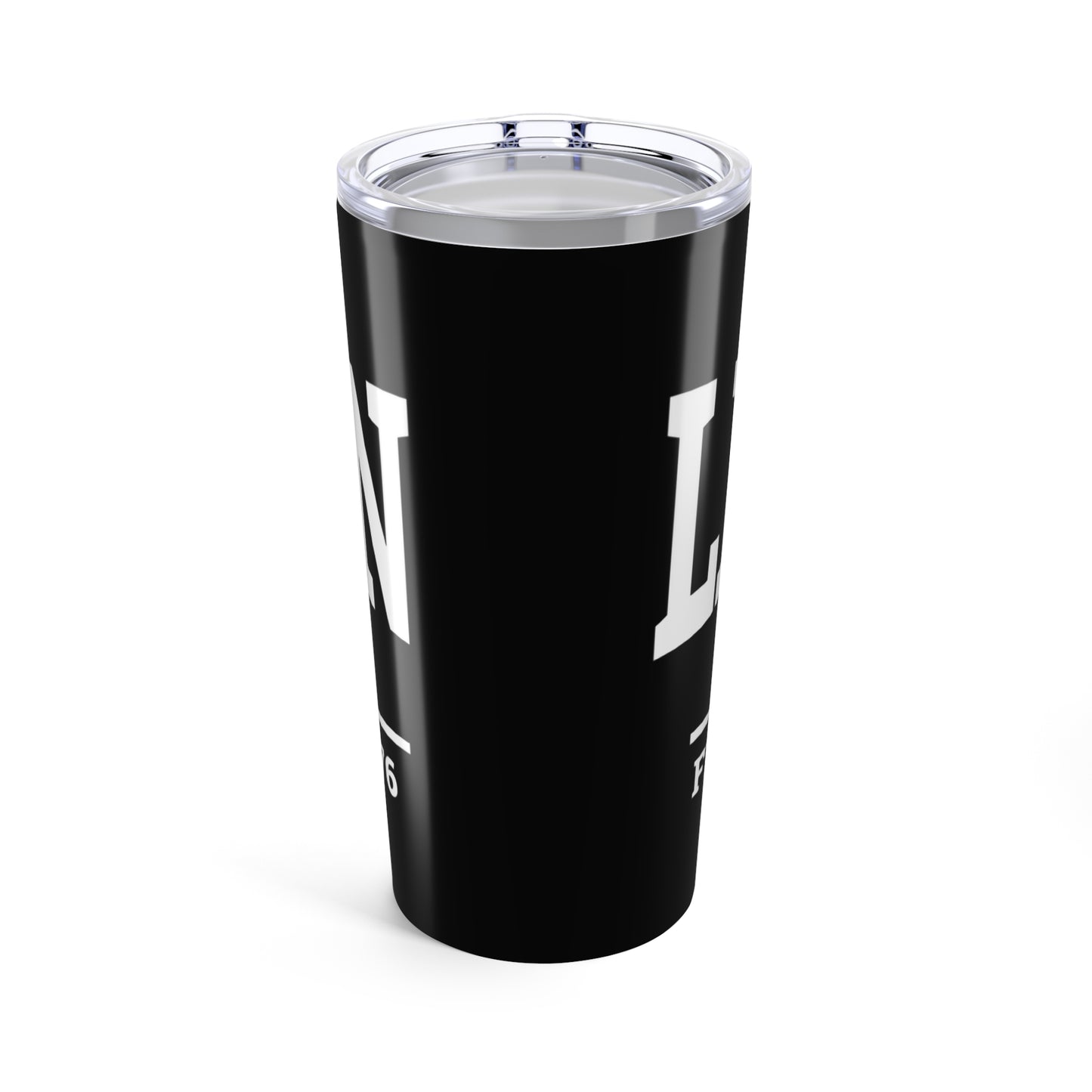 Stylish Insulated Tumbler, Modern Travel Mug, Gift for Coffee Lovers, Personalized Drinkware, Black Stainless Steel, Home & Office