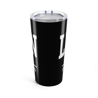 Stylish Insulated Tumbler, Modern Travel Mug, Gift for Coffee Lovers, Personalized Drinkware, Black Stainless Steel, Home & Office