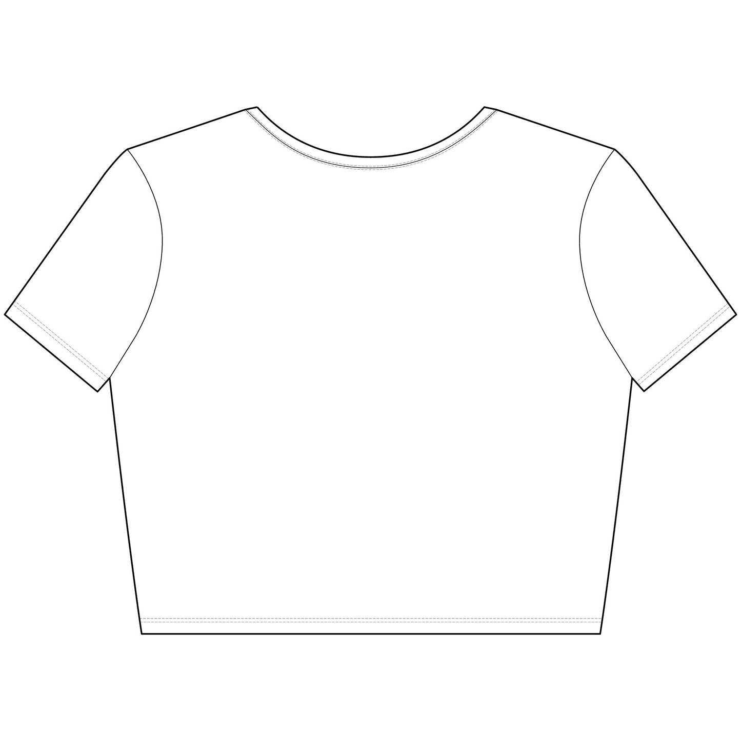 Lincoln Label Women's Crop Tee - Casual Style, Vintage Vibes, Perfect for Summer Outings, Festivals, and Everyday Wear, Great Gift Idea