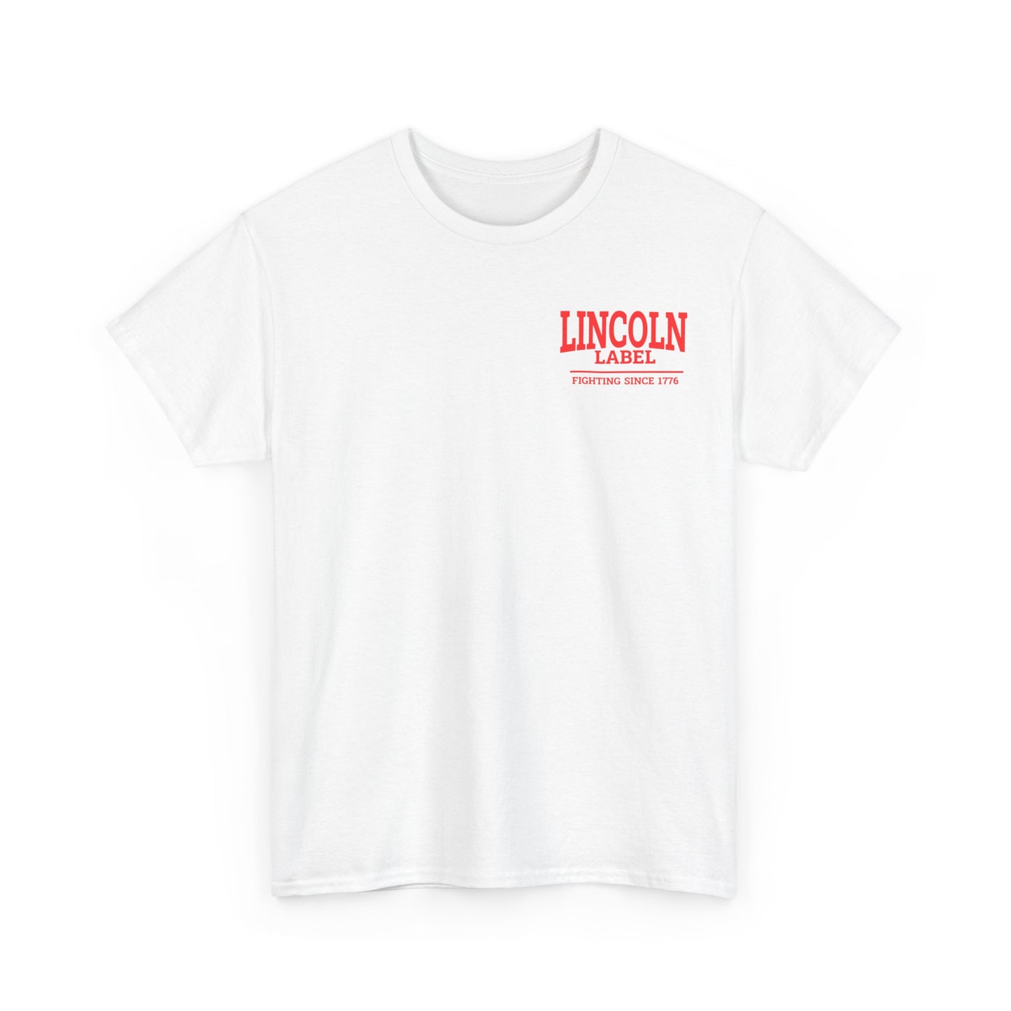 Lincoln Label Tee — Vintage Abe Lincoln Soldier Graphic T‑Shirt