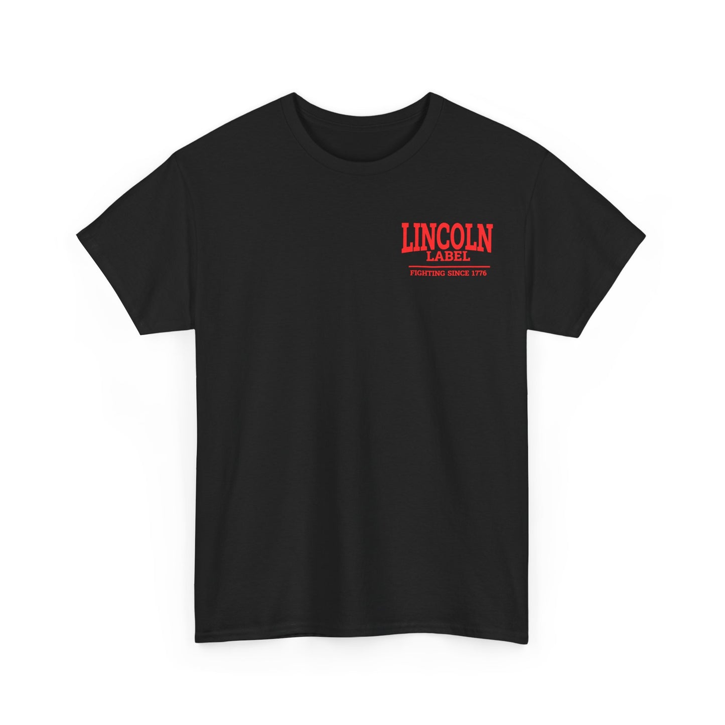 Lincoln Label Tee — Vintage Abe Lincoln Soldier Graphic T‑Shirt
