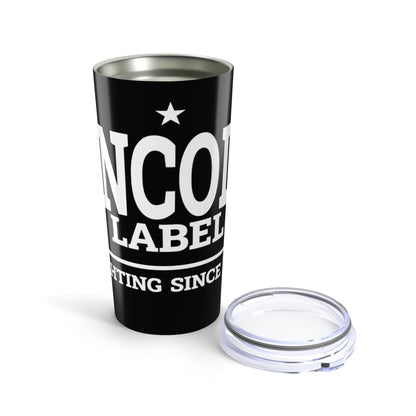 Stylish Insulated Tumbler, Modern Travel Mug, Gift for Coffee Lovers, Personalized Drinkware, Black Stainless Steel, Home & Office