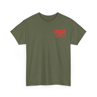 Lincoln Label Tee — Vintage Abe Lincoln Soldier Graphic T‑Shirt