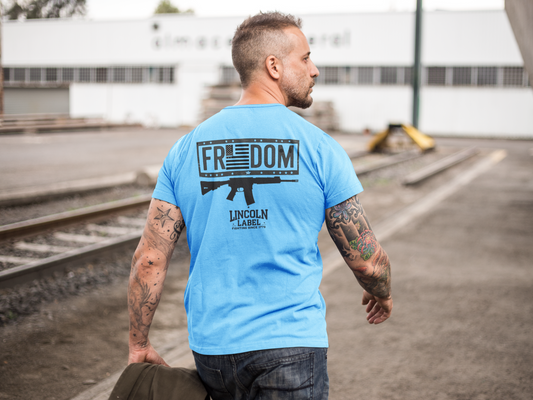 American Freedom T-Shirt – Heavyweight Cotton, Classic Fit, Support Your Country